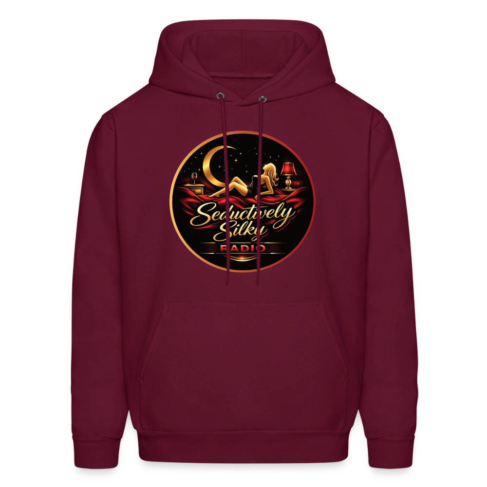 Men's Hoodie - burgundy