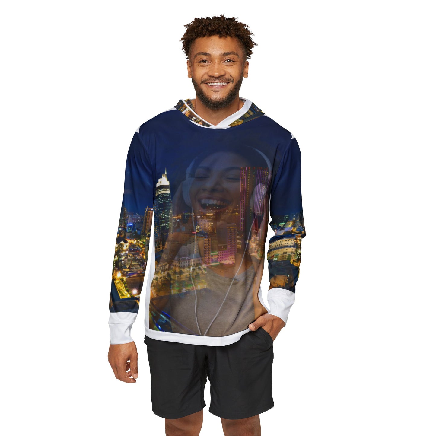 Seductive Vibes Radio Hoodie, Music Lover's Warmup Sweater, Chill Vibe Pullover, Unique Gift for Musicians, Cozy Casual Wear