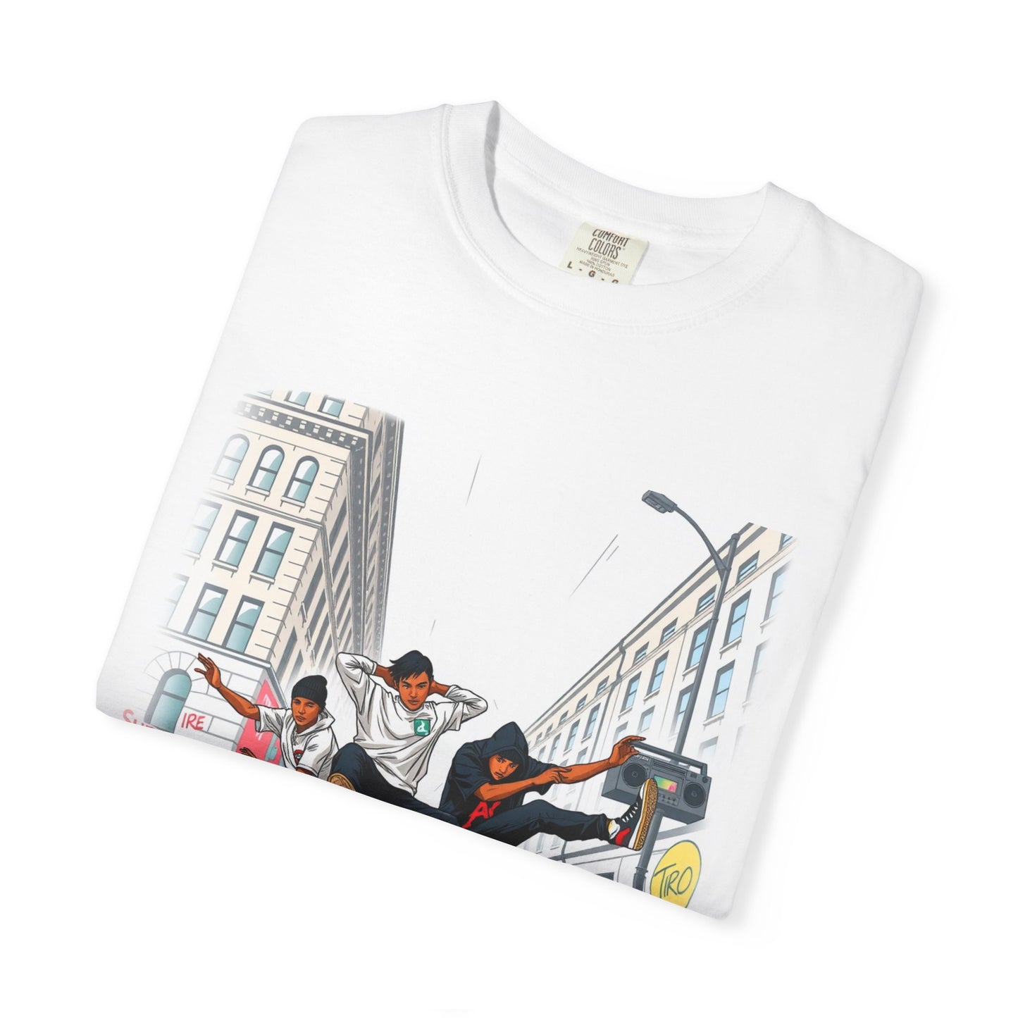 Breakdance Street Art T-Shirt — Urban Hip Hop Graphic Tee