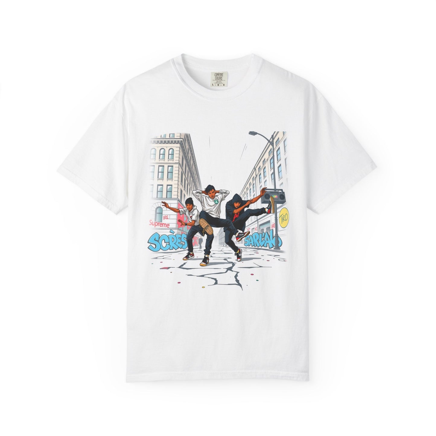 Breakdance Street Art T-Shirt — Urban Hip Hop Graphic Tee