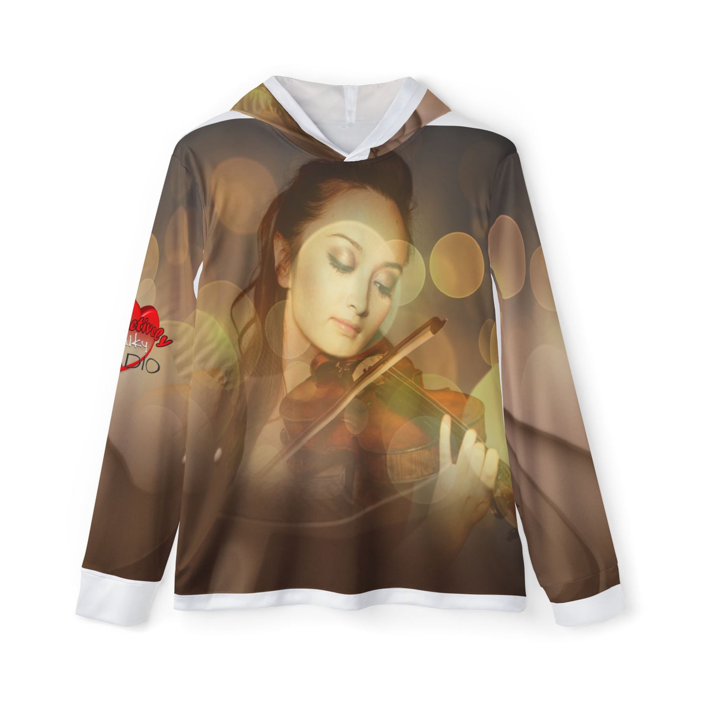 Seductively Silky Radio Hoodie, Music Lover's Warmup Sweater, Chill Vibe Pullover, Unique Gift for Musicians, Cozy Casual Wear