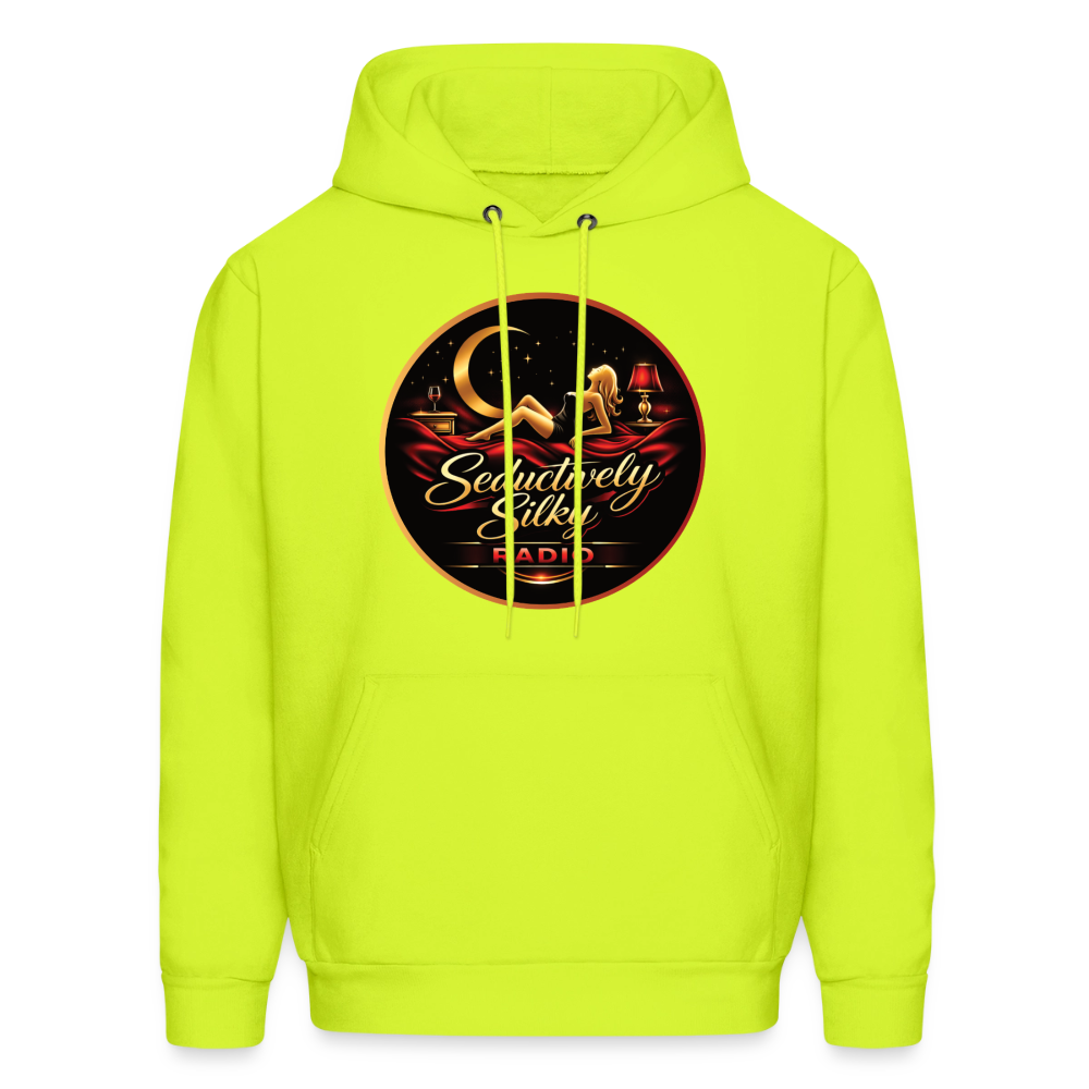 Men's Hoodie - safety green