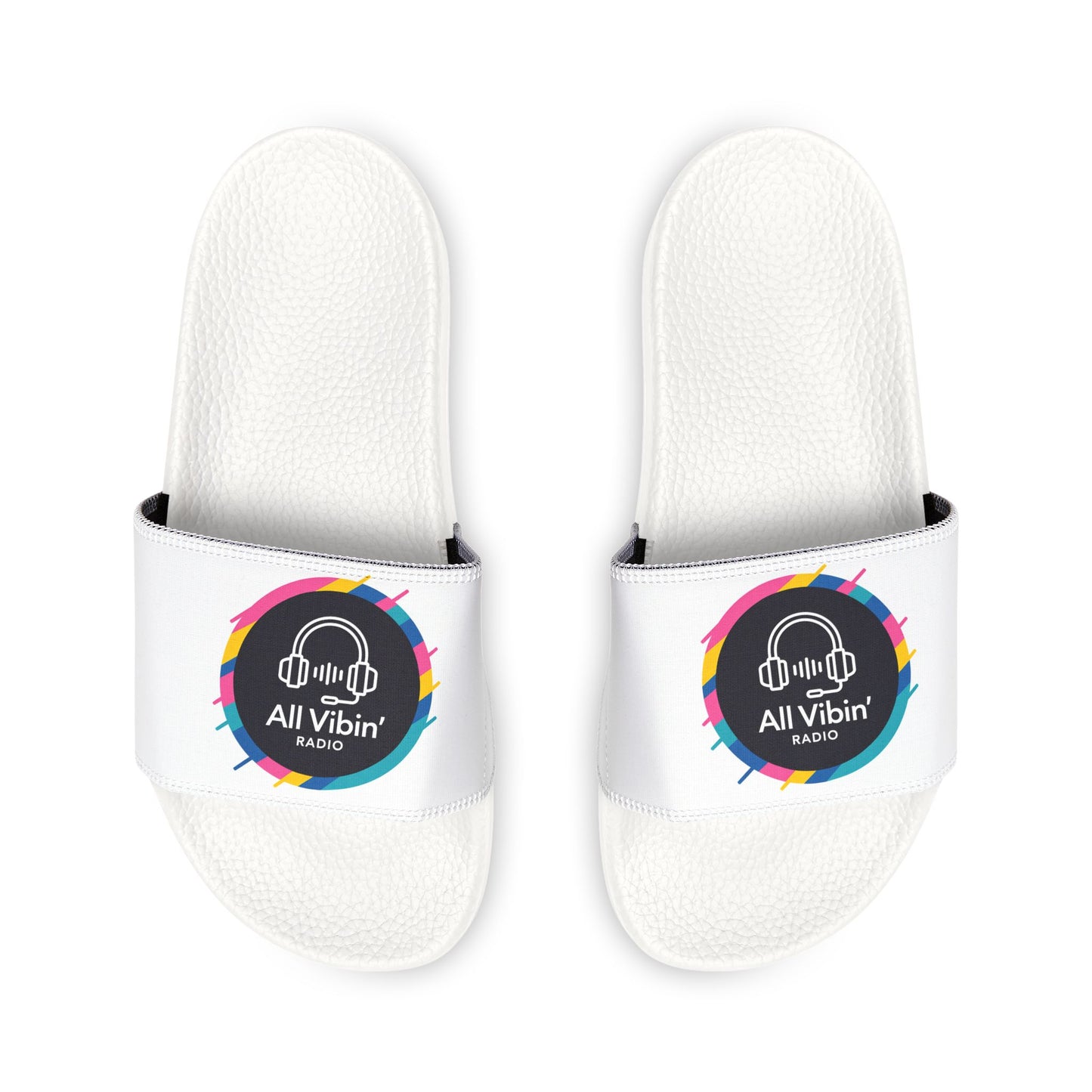 Slide Sandals — Custom Logo Removable-Strap Pool Slides